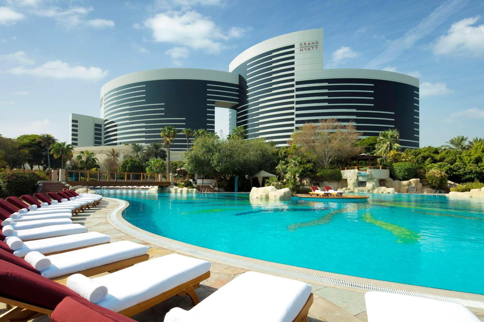 Grand Hyatt Dubai Hotel Exterior foto